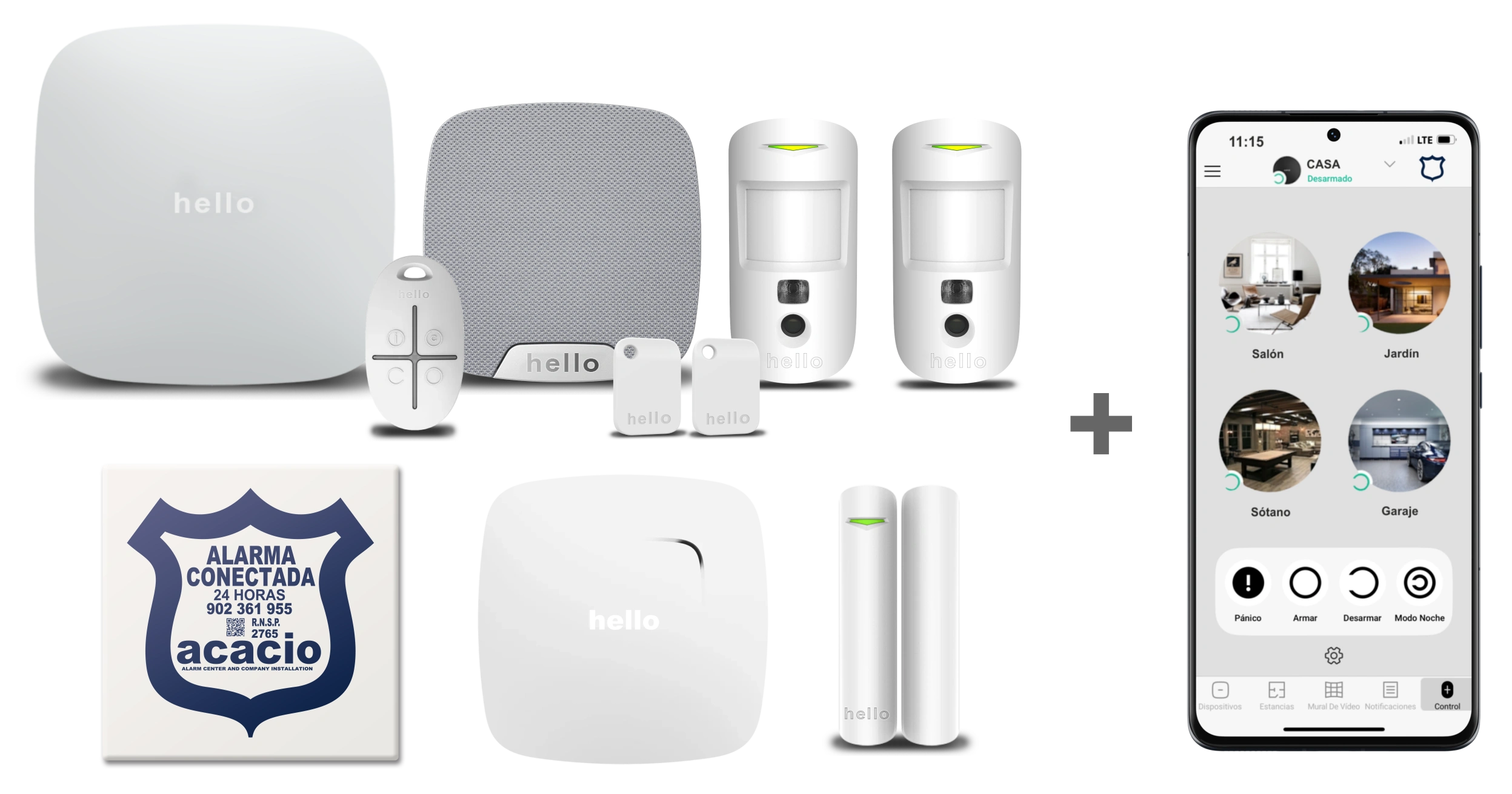 Alarma - Oferta todo en uno