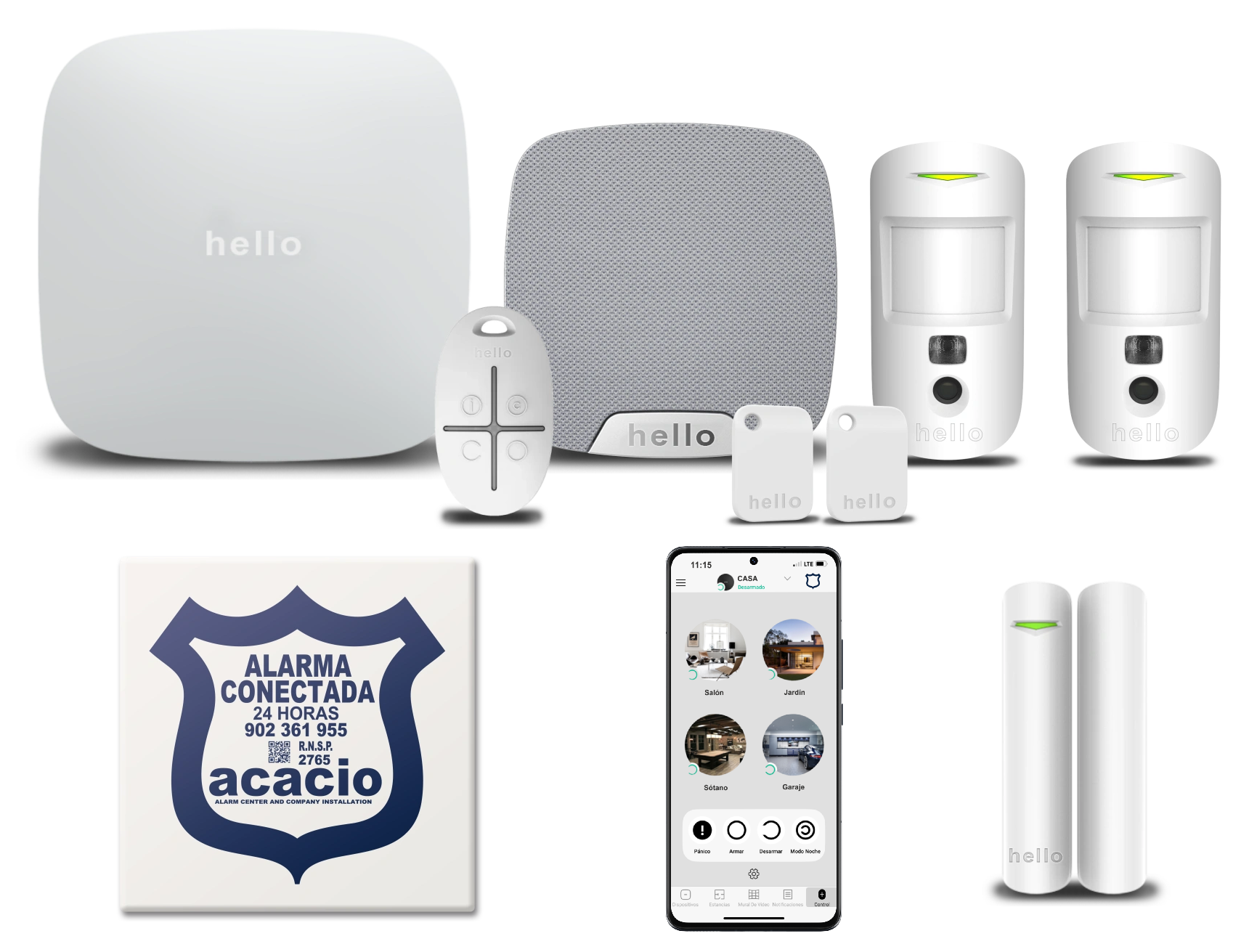 Alarma Oferta todo en uno - Kit